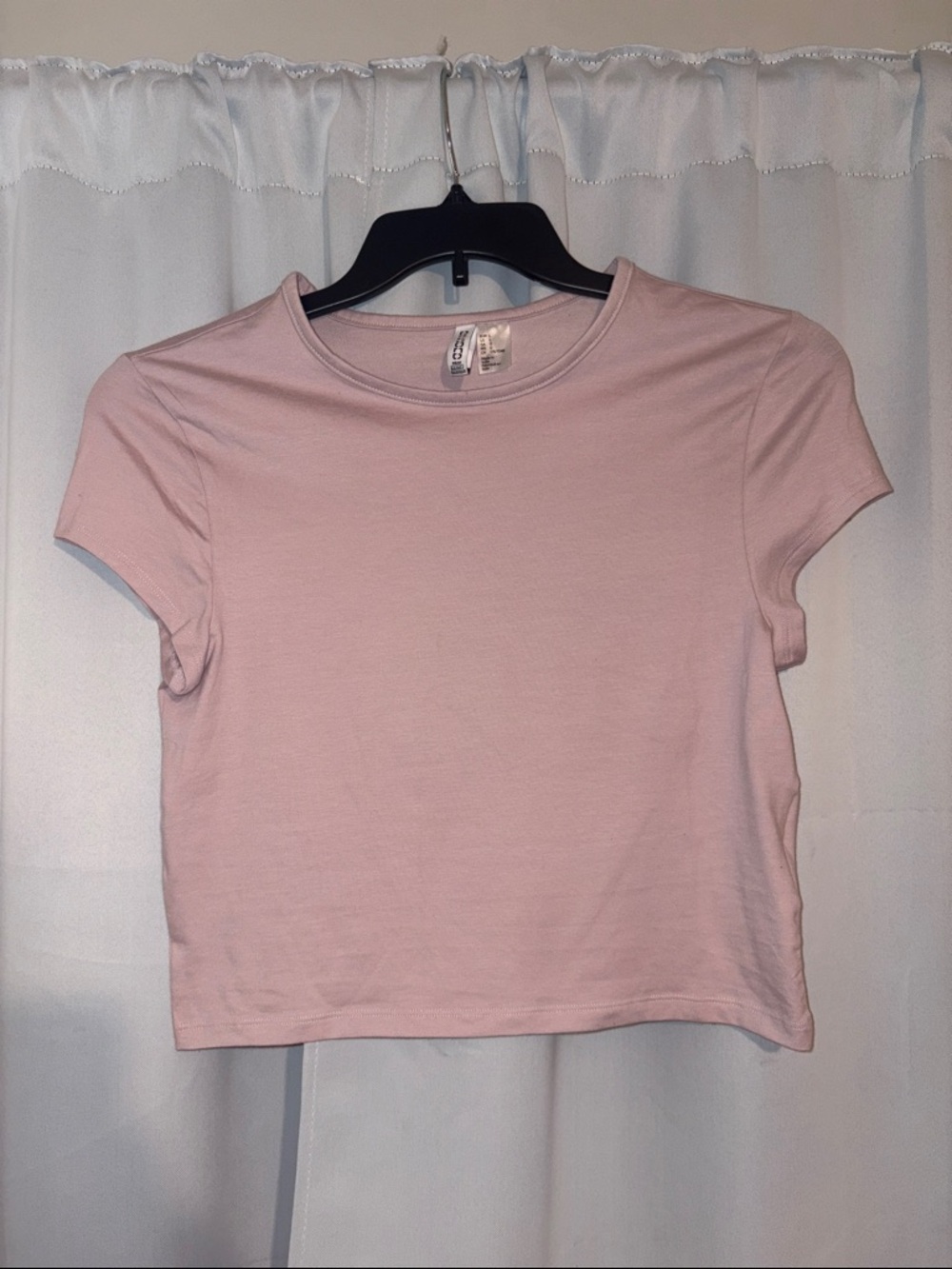 Divided Light Pink Crewneck Tee